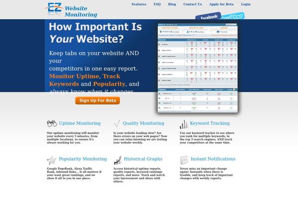 Vigilance theme site design template sample