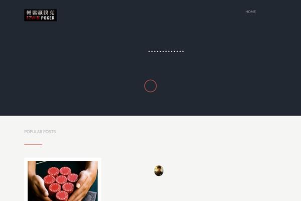 Hub theme site design template sample