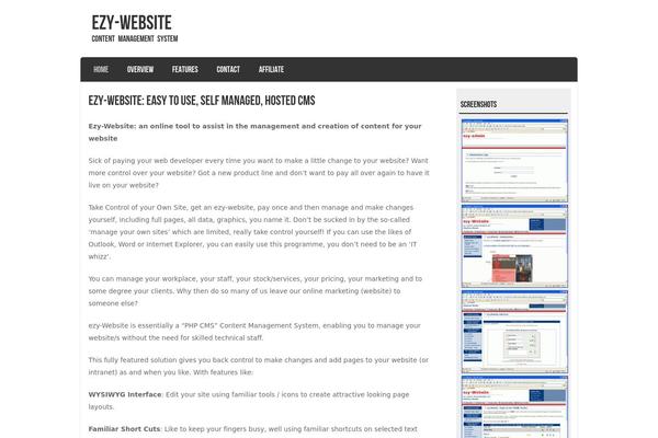 Striker theme site design template sample