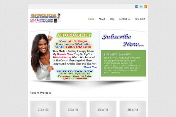 Site using Client Scroller Widget plugin