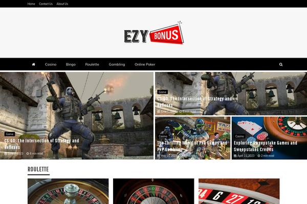 ezybonus.com site used Mag and News