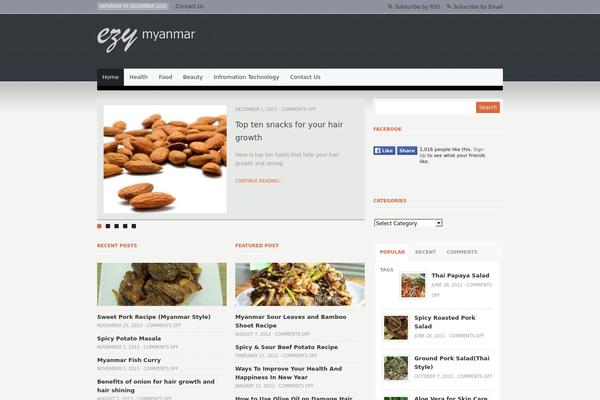 Deadline theme site design template sample