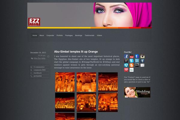 Grey Opaque theme site design template sample