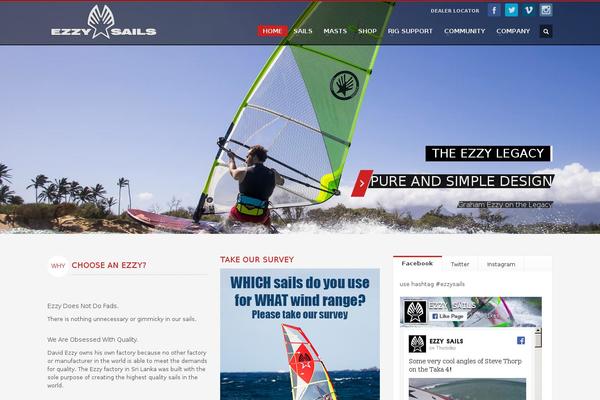 Kallchild theme site design template sample