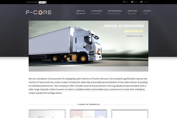 Karma theme site design template sample