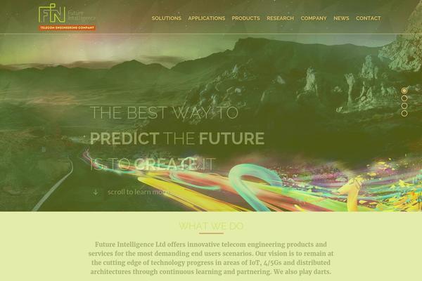 OneEngine theme site design template sample