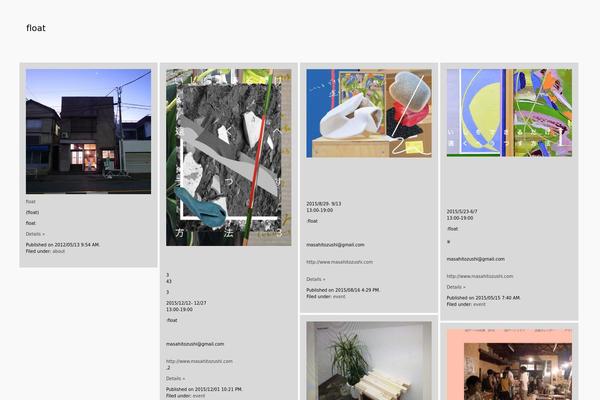 tanzaku theme site design template sample