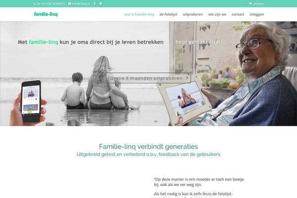 Divi theme site design template sample
