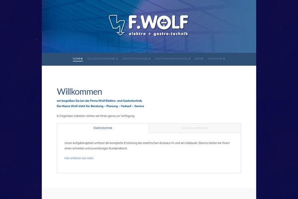Pro theme site design template sample