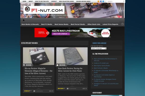 Made theme site design template sample
