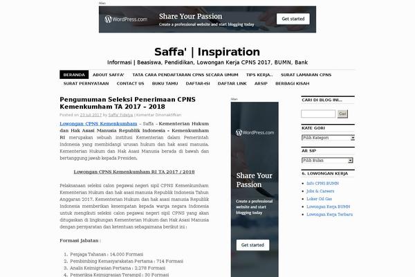 Affinger5-child theme site design template sample
