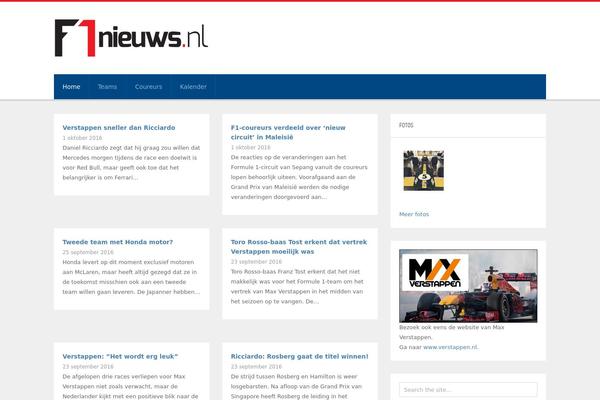 Cube theme site design template sample