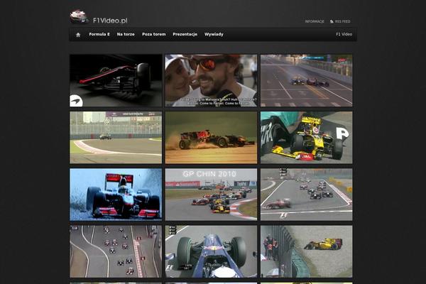 Gallery theme site design template sample