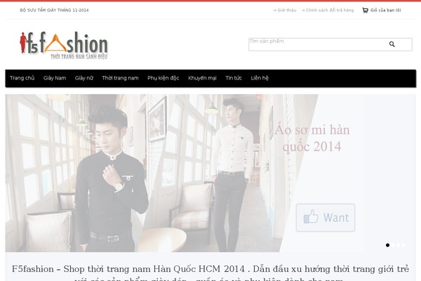 f5fashion.vn site used Paradise