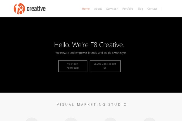 f8creative.com site used F8