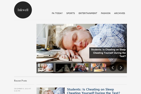 Pulse theme site design template sample