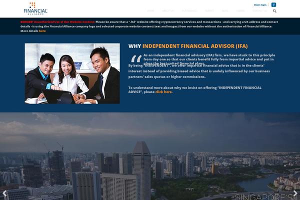 fa.com.sg site used Finance