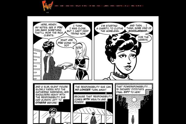ComicPress theme site design template sample