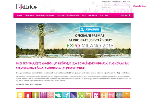 fabbrica.co.rs site used Hoot-business