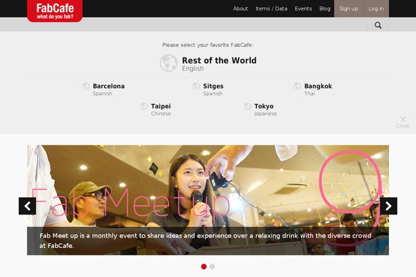 fabcafe.com site used Fabcafe