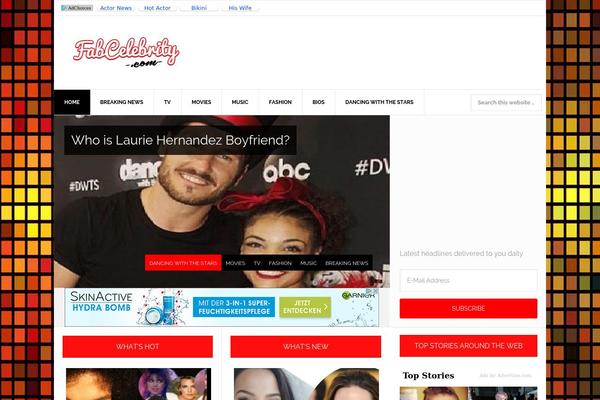 News Pro theme site design template sample