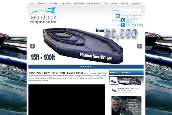 Trends theme site design template sample