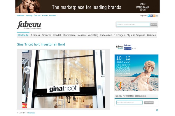 fabeau.de site used BasePress