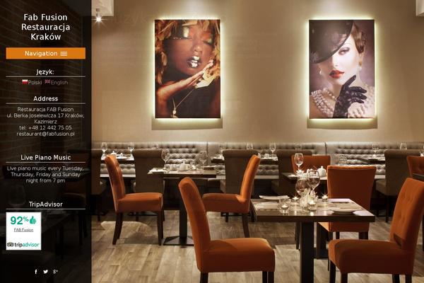 Umami theme site design template sample