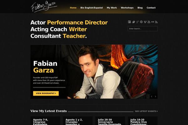 Crunchy theme site design template sample