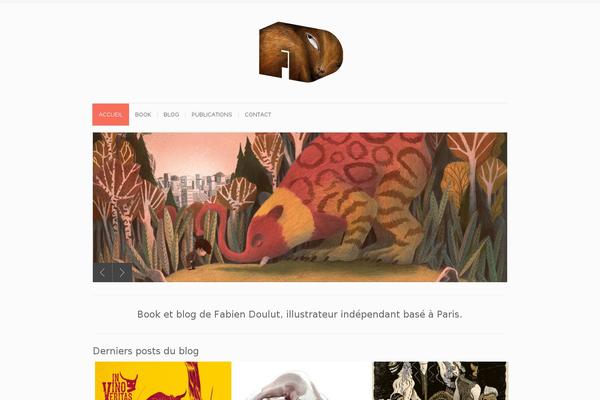 Hazel Child theme site design template sample