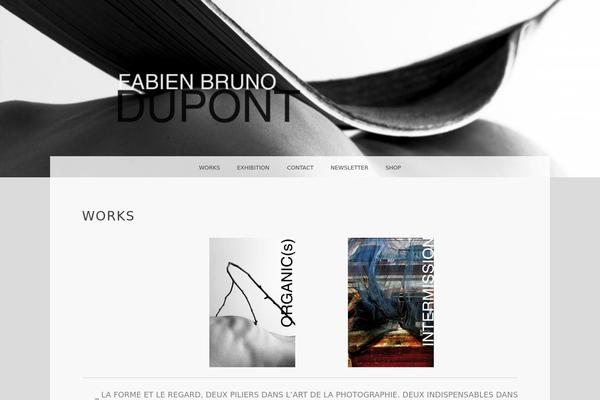Snaps theme site design template sample