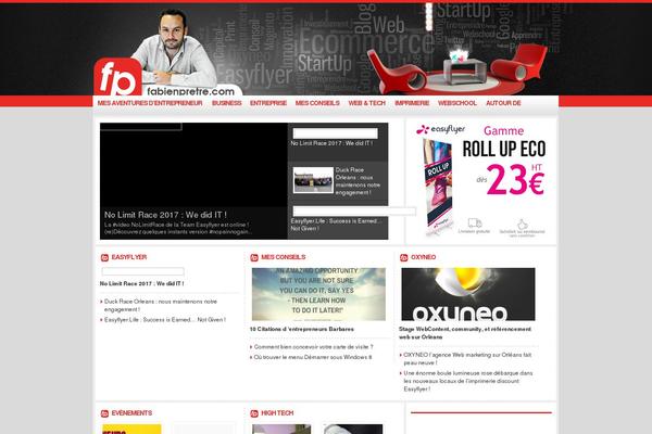 FashionPro theme site design template sample