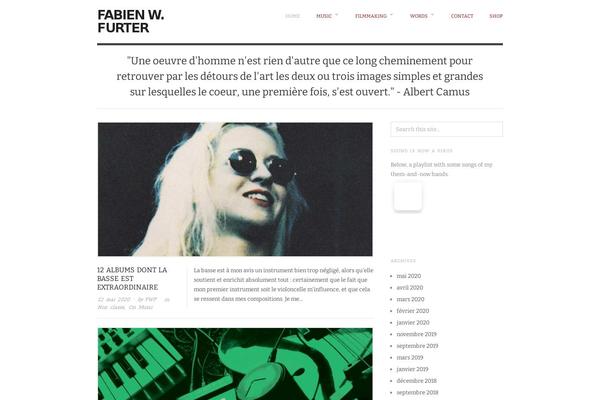 Origin theme site design template sample
