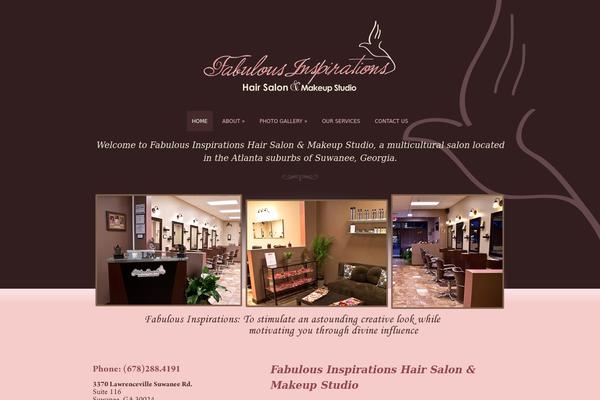 fabinspiresalon.com site used Sophisticatedfolio