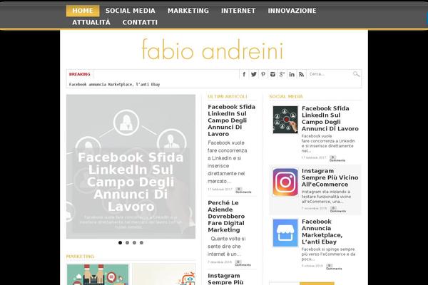 Max Mag theme site design template sample