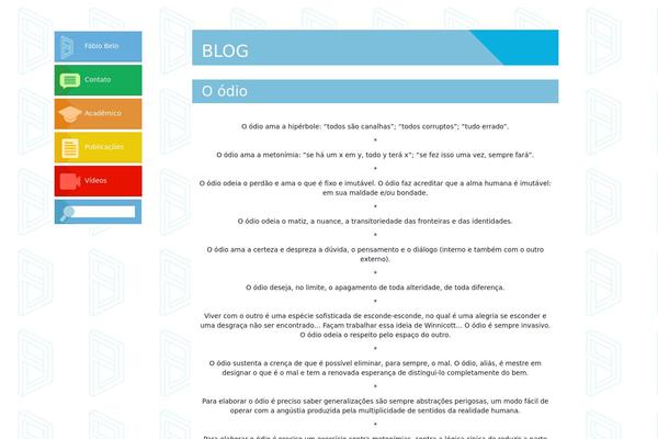 fabiobelo.com.br site used Fabio