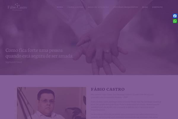Mint theme site design template sample