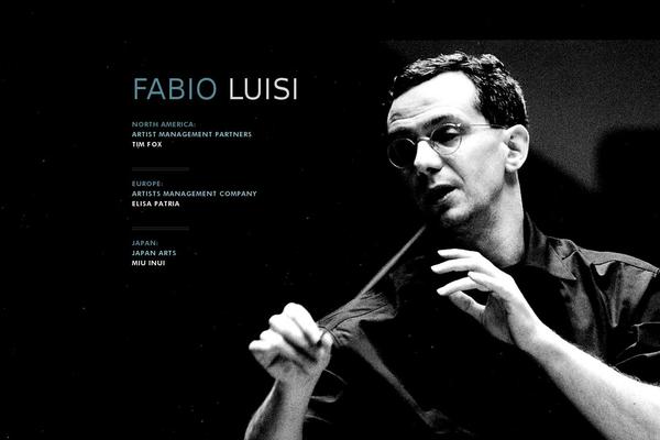 fabioluisi.net site used Fabio