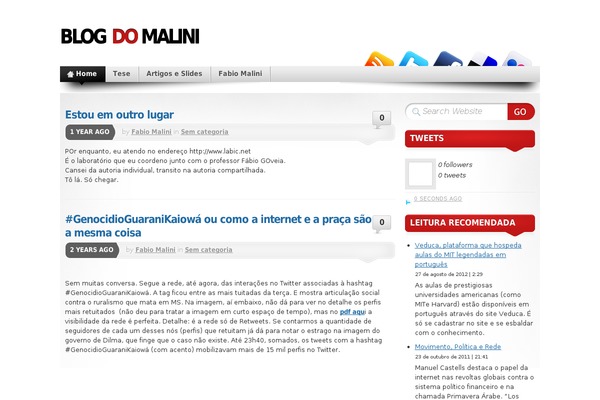 Site using WP Embed Facebook plugin