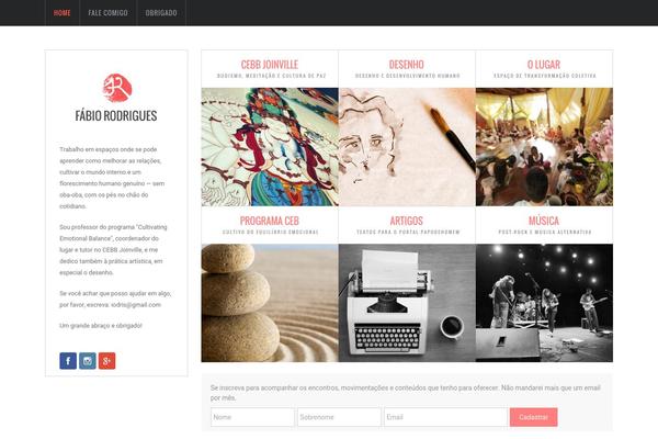 Mastery theme site design template sample