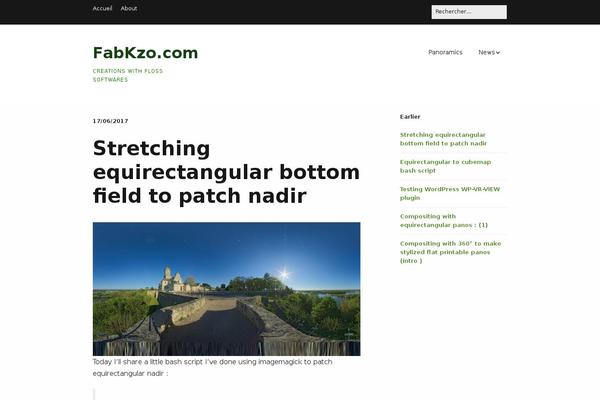 Site using Extended Table of Contents (with nextpage support) plugin
