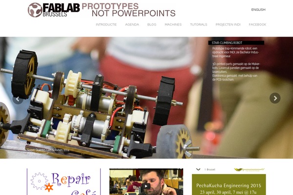 fablab-brussels.be site used Ultrasimpleres