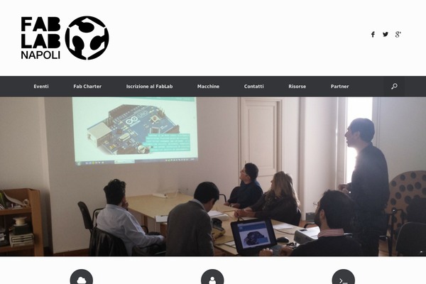 Vantage theme site design template sample