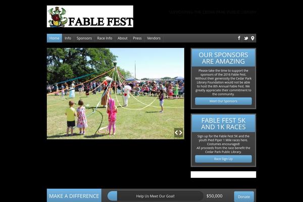 Foundation theme site design template sample