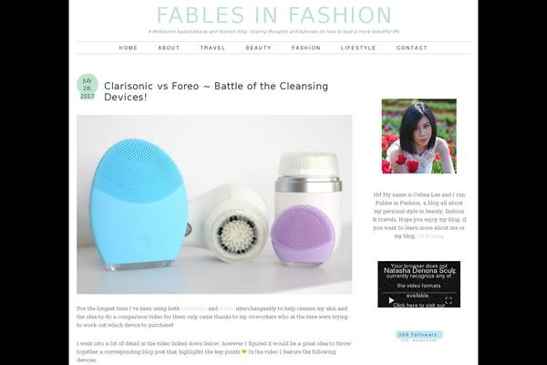 fablesinfashion.com site used Mia-theme