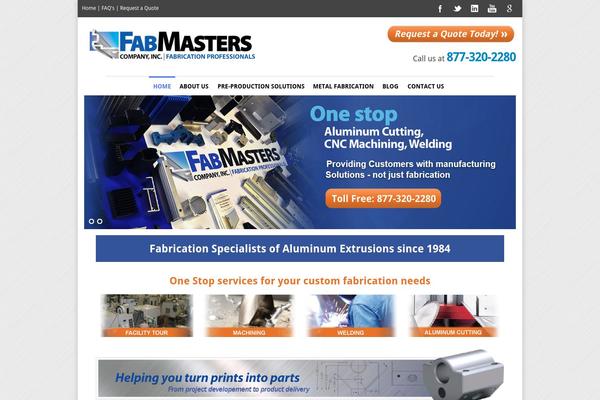 Bones theme site design template sample