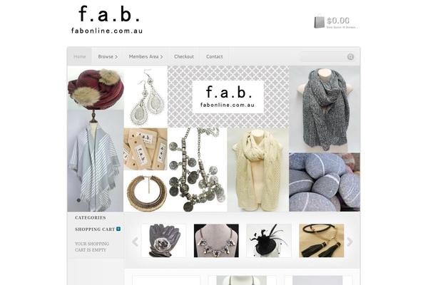 Viroshop theme site design template sample