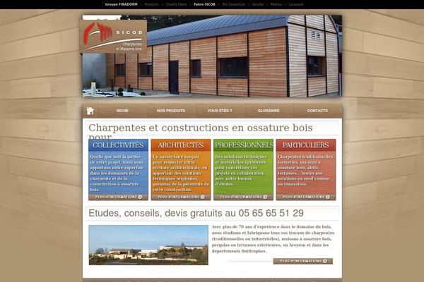 Septime theme site design template sample