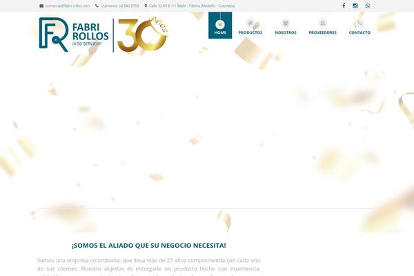 Exception theme site design template sample