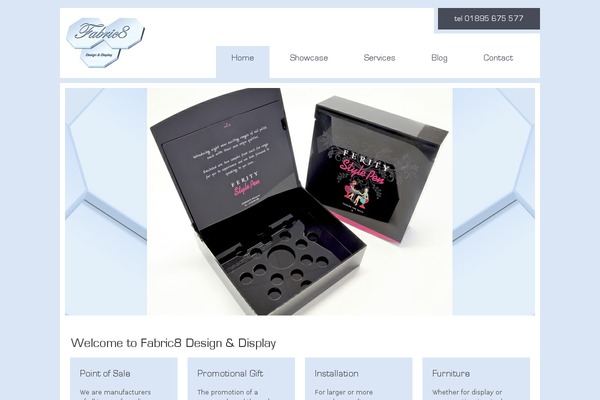 Reaction theme site design template sample